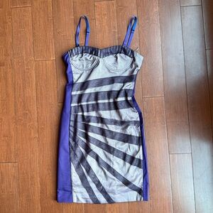 Elegant Purple Women's Dress